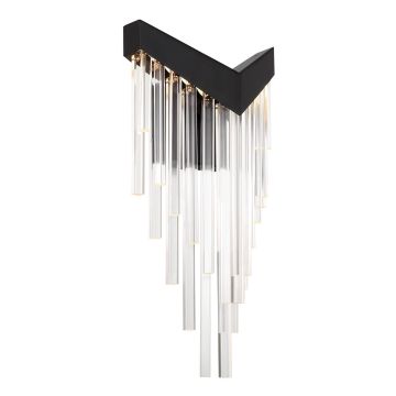 Quintiesse Vivien QN-VIVIEN-1W-BK Nástěnná lampa 1x12W/LED 3000K 330lm IP20