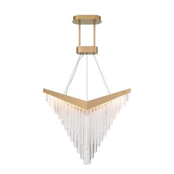 Quintiesse Vivien QN-VIVIEN-P-L-BG Závěsná lampa 1x40W/LED 3000K 900lm IP20