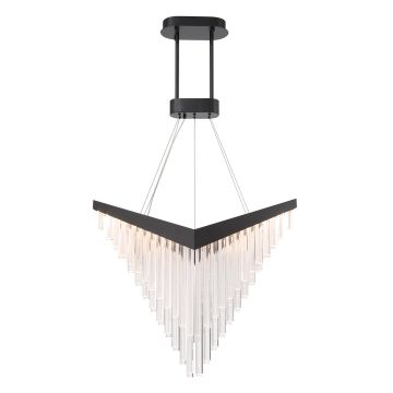 Quintiesse Vivien QN-VIVIEN-P-L-BK Závěsná lampa 1x40W/LED 3000K 900lm IP20