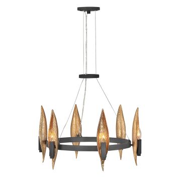 Quintiesse WILLOW QN-WILLOW6-CBK Lustr 6x40W/E14