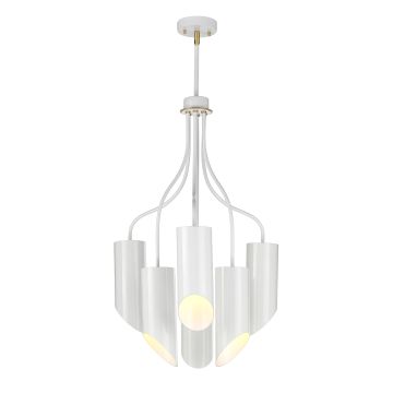 Elstead Lighting QUINTO WHITE QUINTO6-WAB Lustr 6x60W/E27