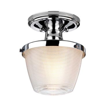 Elstead Lighting DUBLIN QZ-DUBLIN-SF-PC Stropní lampa 1x60W/E27 IP44
