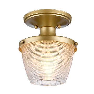 Elstead Lighting DUBLIN QZ-DUBLIN-SF-PNBR Stropní lampa 1x60W/E27 IP44
