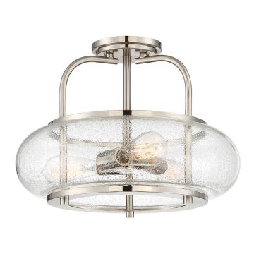 Elstead Lighting QUOIZLE QZ-TRILOGY-SFM-BN Stropní lampa 3x60W/E27