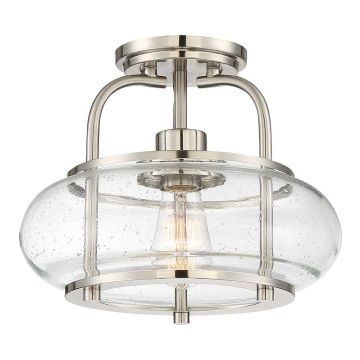 Elstead Lighting QUOIZLE QZ-TRILOGY-SFS-BN Stropní lampa 1x60W/E27