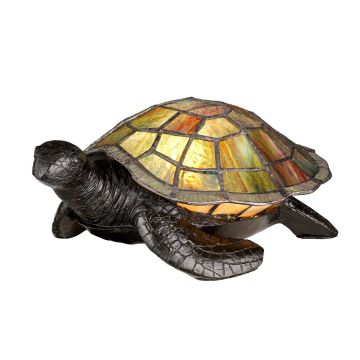 Elstead Lighting TIFFANY ANIMAL LAMPS QZ-SAWBACK-TL Stolní lampa 1x3W/G9 3000K 320LM