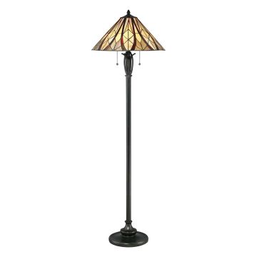 Elstead Lighting VICTORY & HOLMES QZ-VICTORY-FL Stojací lampa 2x60W/E27