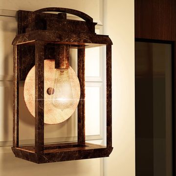Quoizel BYRON QZ-BYRON-M Nástěnná lampa 1x60W/E27 IP44