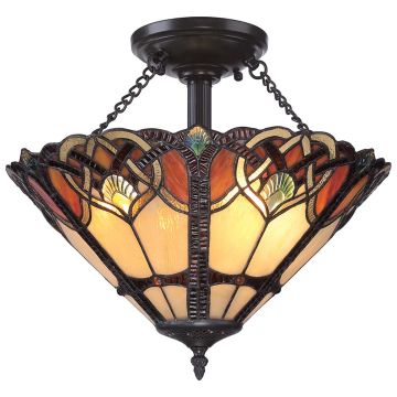 Quoizel CAMBRIDGE QZ-CAMBRIDGE-SF Stropní lampa 2x60W/E27