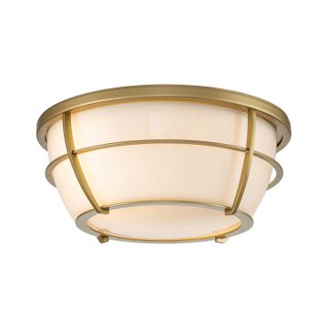 Quoizel Chance QZ-CHANCE-F-PNBR Plafon 2x60W/E27 IP44