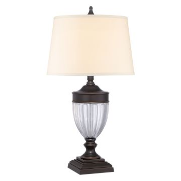 Quoizel DENNISON QZ-DENNISON-PB Stolní lampa 1x60W/E27