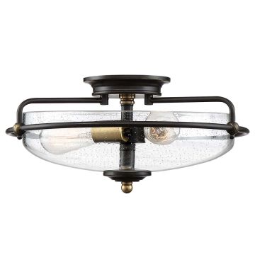 Quoizel Griffin QZ-GRIFFIN-F-C-PNAB Plafon 3x60W/E27