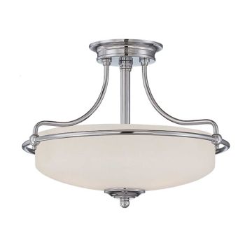Quoizel GRIFFIN QZ-GRIFFIN-SFS-C Stropní lampa 3x60W/E27