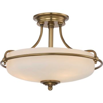 Quoizel GRIFFIN QZ-GRIFFIN-SFS-WS Stropní lampa 3x60W/E27