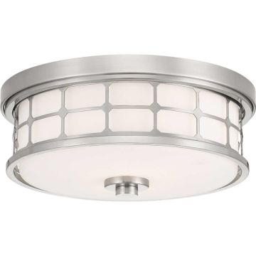 Quoizel GUARDIAN QZ-GUARDIAN-F-BN Stropní lampa 2x60W/E27 IP44