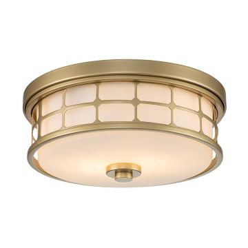 Quoizel Guardian QZ-GUARDIAN-F-PNBR Plafon 2x60W/E27 IP44