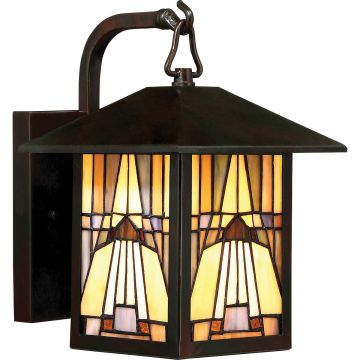 Quoizel INGLENOOK QZ-INGLENOOK2-S Nástěnná lampa 1x60W/E27 IP44
