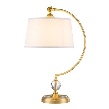 Quoizel Jenkins QZ-JENKINS-TL-BB Lampa stołowa 1x60W/E27