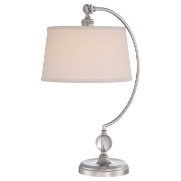 Quoizel JENKINS QZ-JENKINS-TL-PN Stolní lampa 1x60W/E27