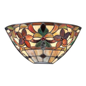 Quoizel KAMI QZ-KAMI-WU Nástěnná lampa 2x60W/E27
