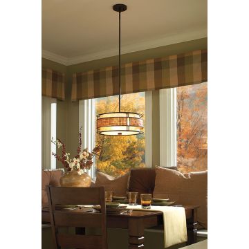 Quoizel LAGUNA QZ-LAGUNA-P Závěsná lampa 4x60W/E27
