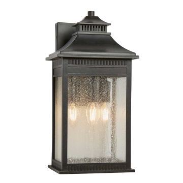 Quoizel LIVINGSTON QZ-LIVINGSTON2-L Nástěnná lampa 3x40W/E14 IP44