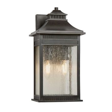 Quoizel LIVINGSTON QZ-LIVINGSTON2-M Nástěnná lampa 2x40W/E14 IP44