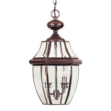 Quoizel NEWBURY QZ-NEWBURY8-L-AC Závěsná lampa 2x60W/E14 IP44