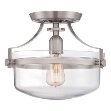 Quoizel PENN STATION QZ-PENN-STATION-F-BN Stropní lampa 1x60W/E27