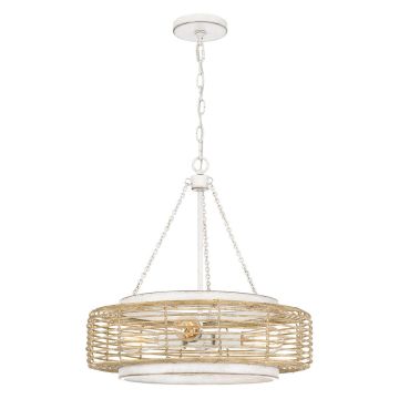 Quoizel Waylon QZ-WAYLON-4P-AWH Závěsná lampa 4x60W/E27 IP20