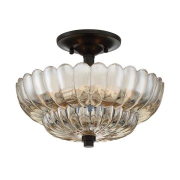 Quoizel Whitecap QZ-WHITECAP-SF-S Stropní lampa 3x40W/E14 IP20