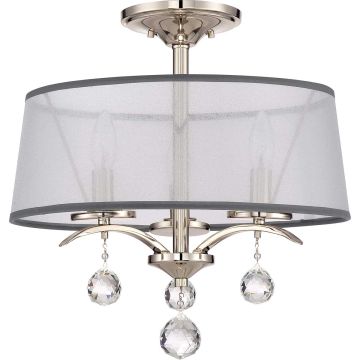 Quoizel WHITNEY QZ-WHITNEY-SF Stropní lampa 3x40W/E14