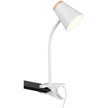 Trio PONGO R25831101 Stolní lampa s klipem 1x4.5w/led 3000k 500lm ip20