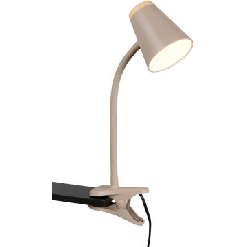 Trio PONGO R25831143 Stolní lampa s klipem 1x4.5w/led 3000k 500lm ip20