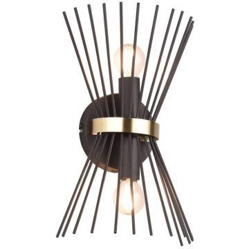 Trio ROD R21532080 Nástěnná lampa 2x40w/e14 ip20