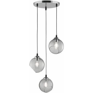 Trio CLOONEY R30073054 Závěsná lampa 3x42w/e27 ip20