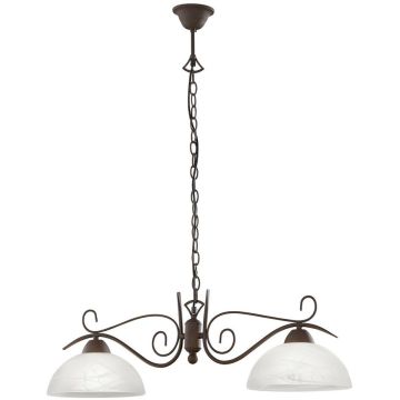 Trio COUNTRY R3432-24 Lustr 2x75w/e27 ip20