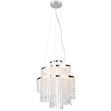 Trio POMP R37341106 Závěsná lampa 1x30w/led 2700-6500k 4300lm ip20