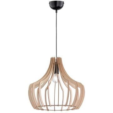 Trio WOOD R30253830 Závěsná lampa 1x60w/e27 ip20