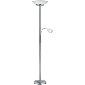 Trio GERRY R40063107 Stojací lampa 2x46w/e27+e14 ip20