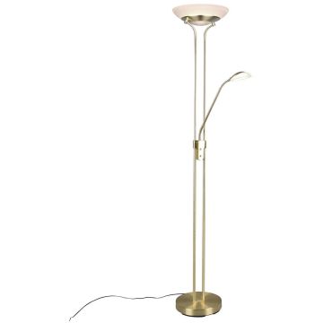 Trio ORSON R40073508 Stojací lampa 2x31.5w/led 3000k 2700lm+450lm ip20