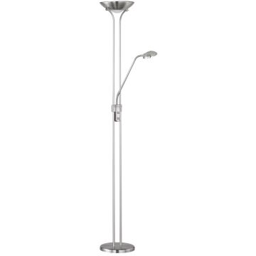 Trio SPOCK R42292107 Stojací lampa 2x25w/led 3000k 1800lm+450lm ip20
