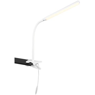 Trio NEVADA R57941131 Stolní lampa s klipem 1x5w/led 3000+4000+5000k 600lm ip20
