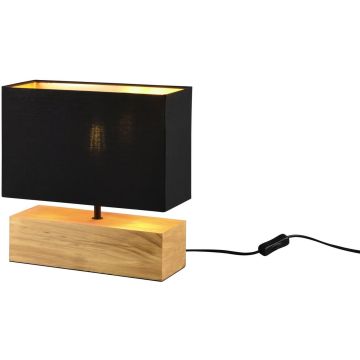 Trio WOODY R50181080 Stolní lampa 1x60w/e27 ip20