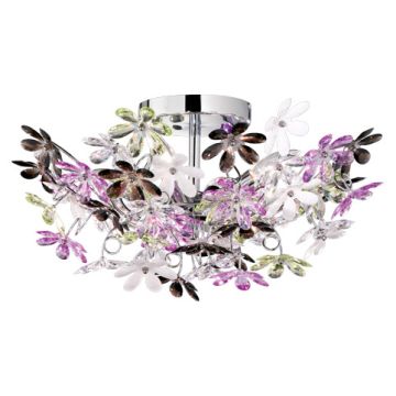 Trio FLOWER R60014017 Stropní lampa 4x40w/e14 ip20