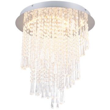 Trio POMP R67349106 Stropní lampa 1x30w/led 2700-6500k 4000lm ip20