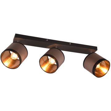 Trio DAVOS R81553041 Bodové světlo 3x10w/e14 ip20