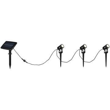 Trio OBIDOS R83256332 Zahradní reflektor 3x0.5w/led 4000k 35lm ip44