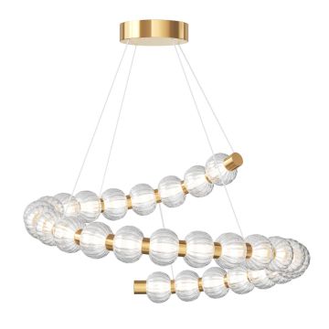 Maytoni Amulet MOD555PL-L35G3K Závěsná lampa 1x40W/LED 3000K 1900lm IP20