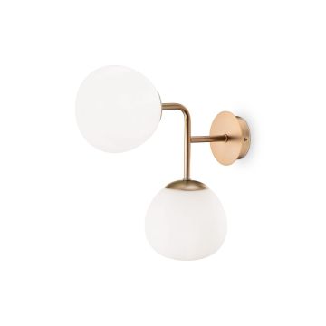 Maytoni Erich MOD221WL-02G Nástěnná lampa 2x40W/E14 IP20